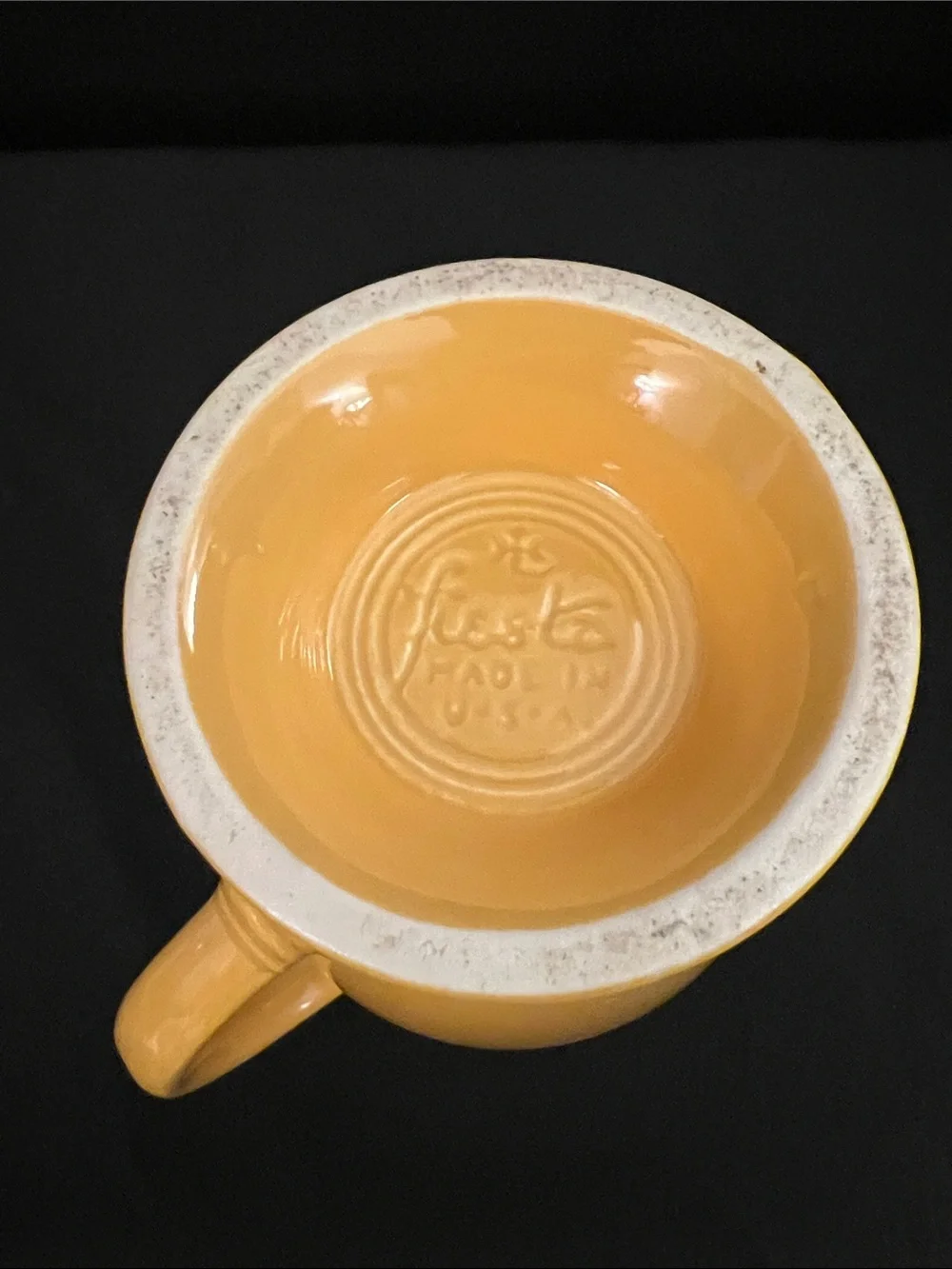 Fiestaware Yellow Coffee Pot and Lid